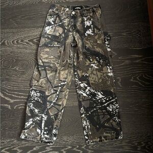 Kids size 10 cargo camouflage jeans